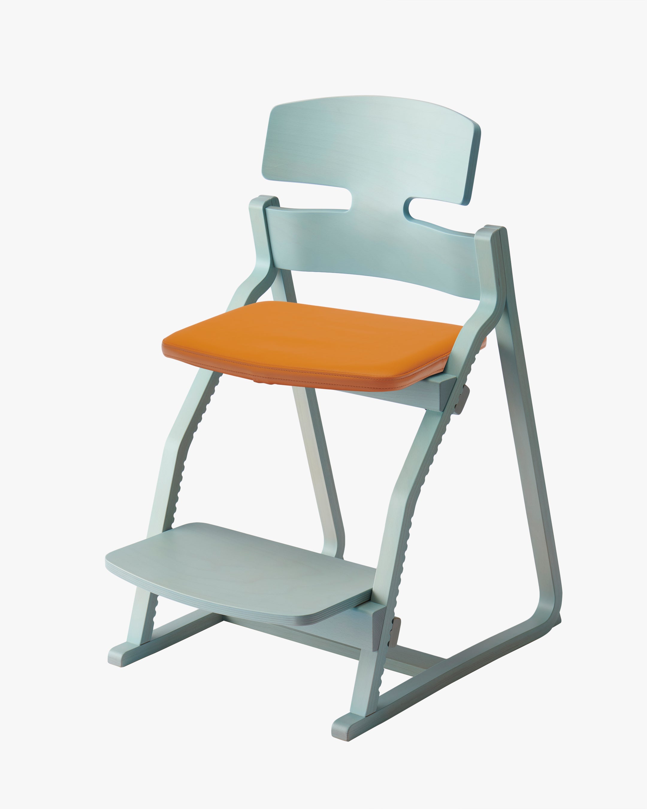 アップライトチェア アクアブルー