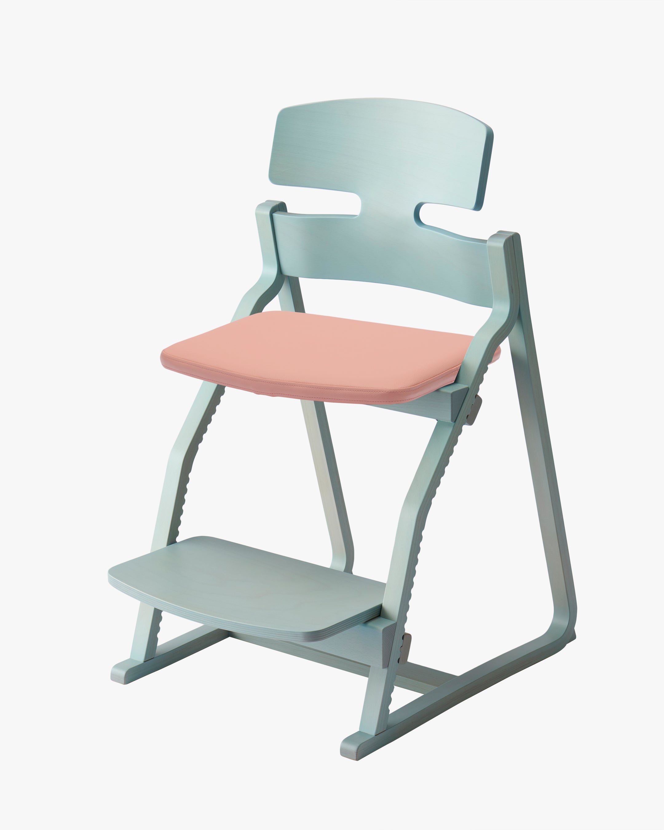 アップライトチェア アクアブルー