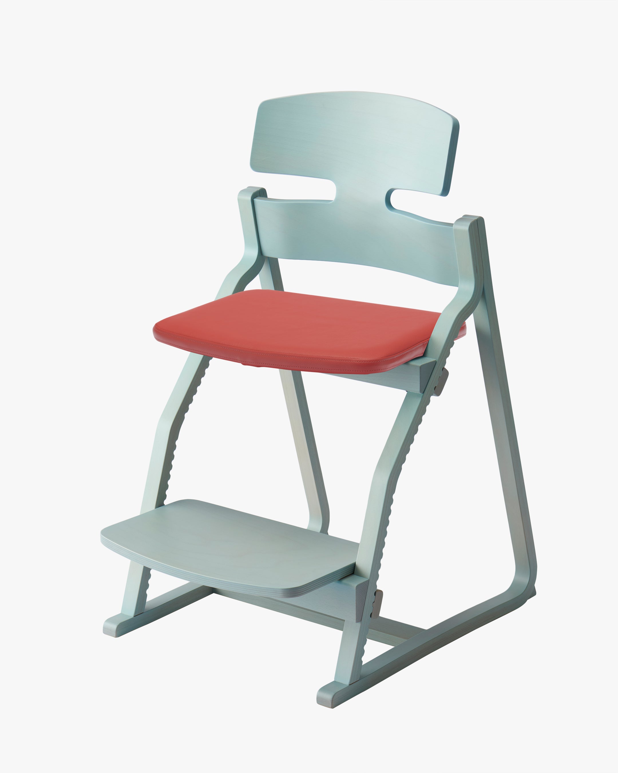 アップライトチェア アクアブルー