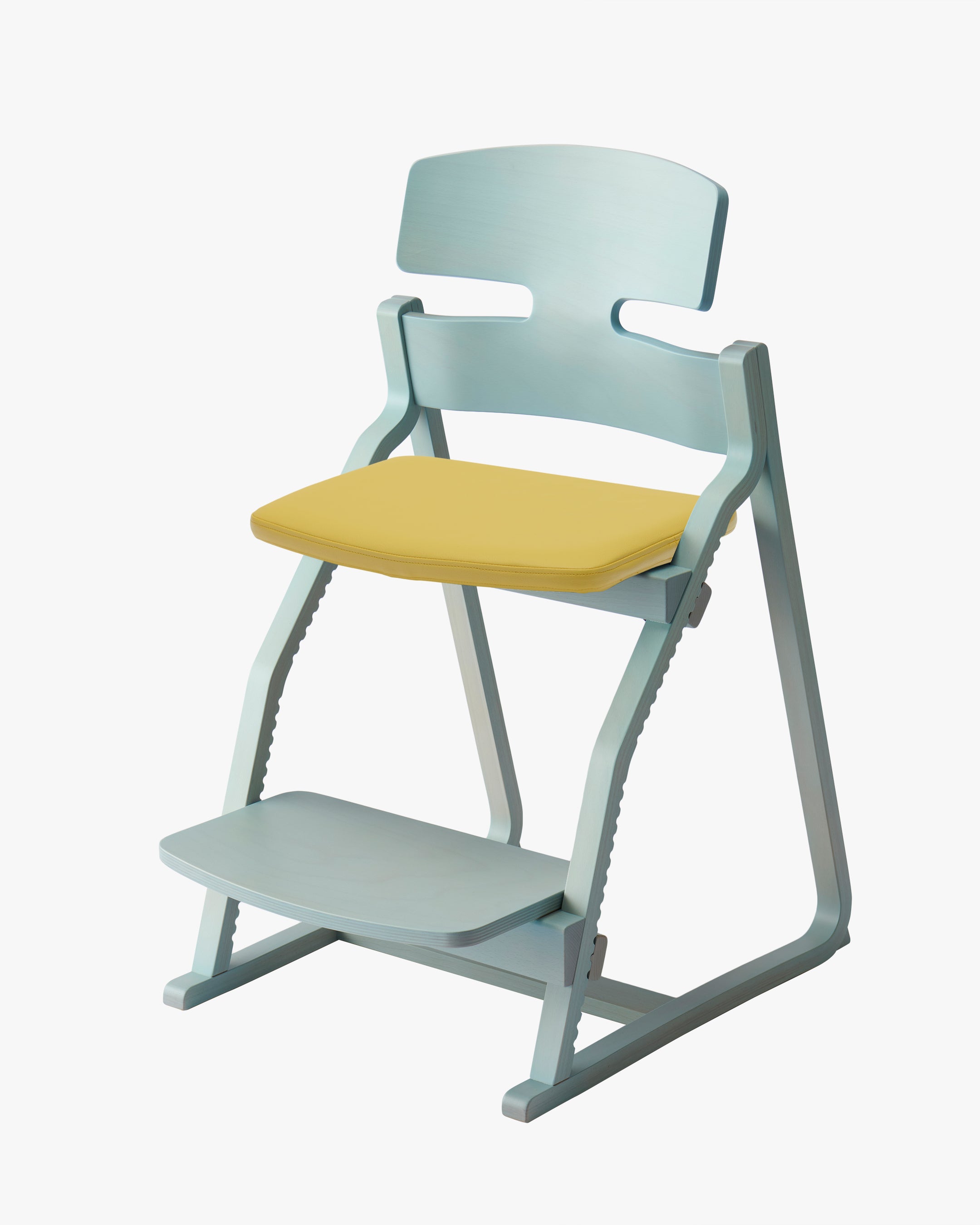 アップライトチェア アクアブルー