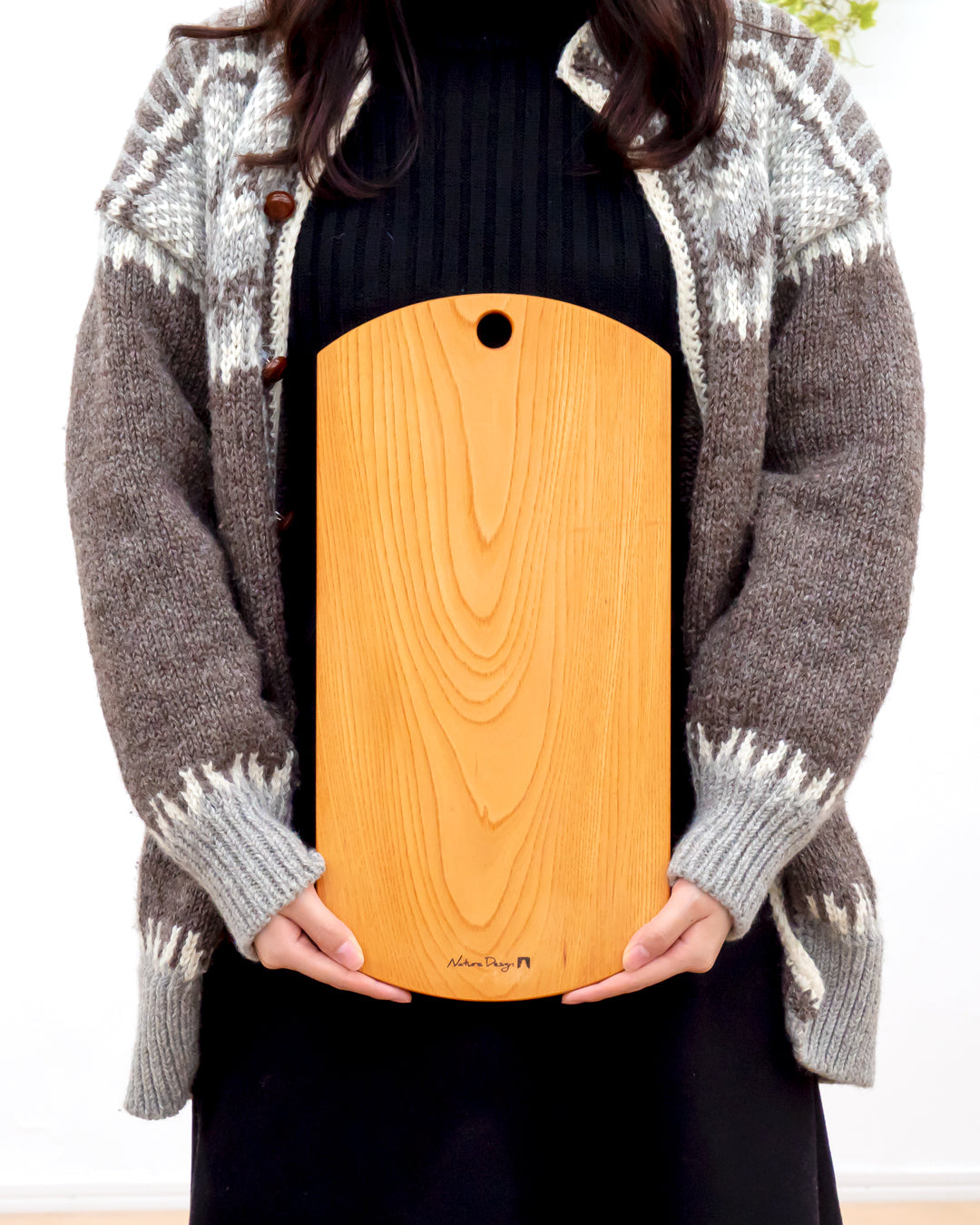 【ふるさと納税】カッティングボード Square ケヤキ