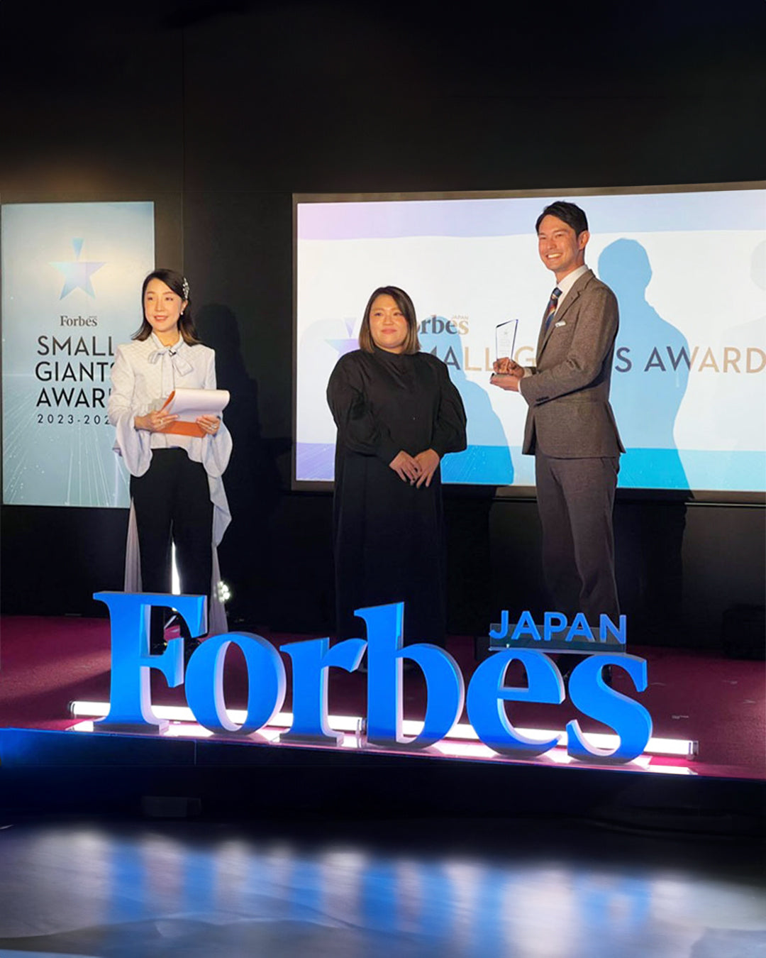 "April Dream特別賞"受賞「Forbes JAPAN SMALL GIANTS AWARD 2023-2024」