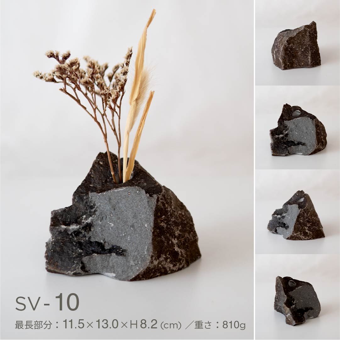 INASE｜stone vase（根府川石）