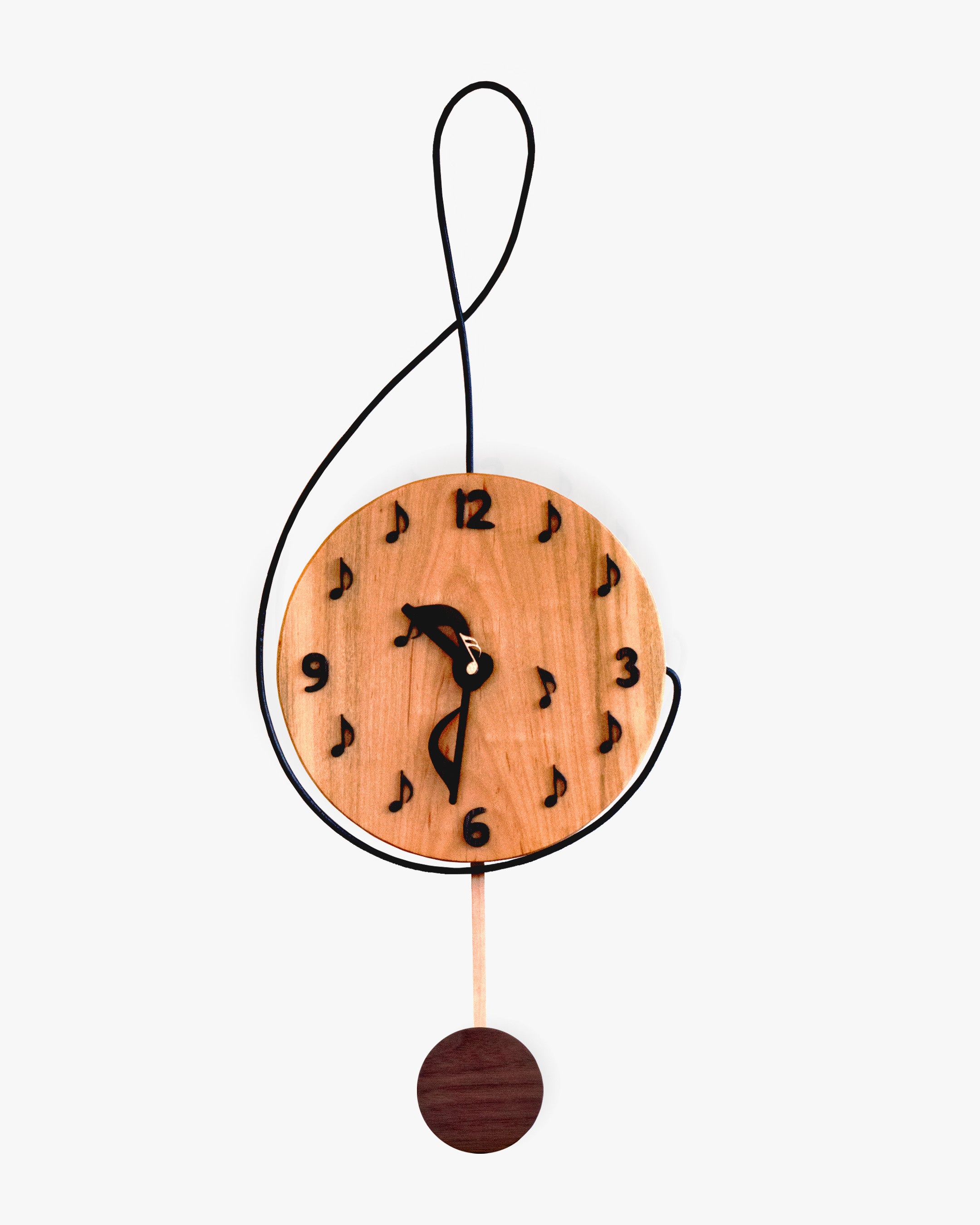 木の時計 ｜井上家具制作室 ト音 さくら ｜16-4