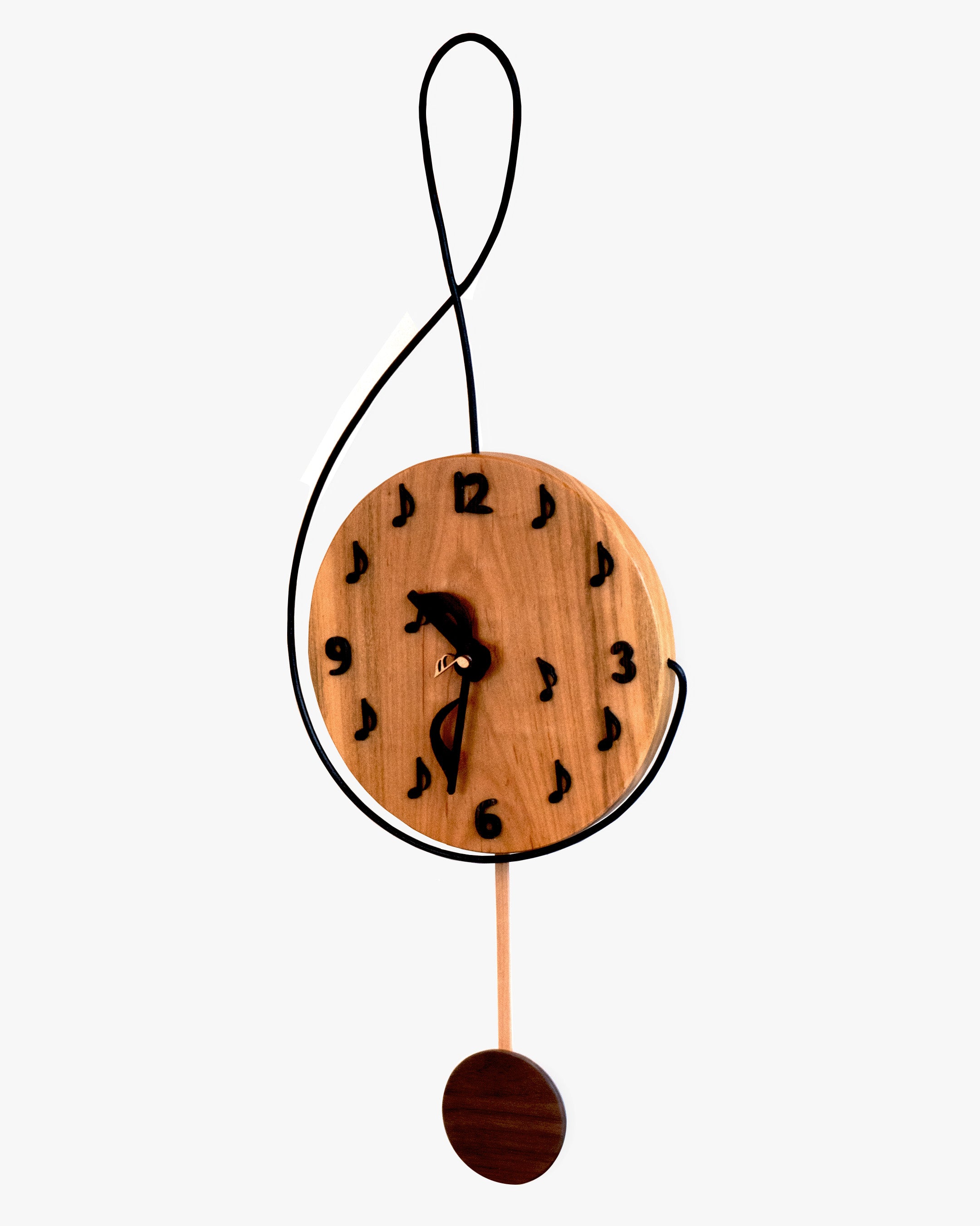 木の時計 ｜井上家具制作室 ト音 さくら ｜16-4