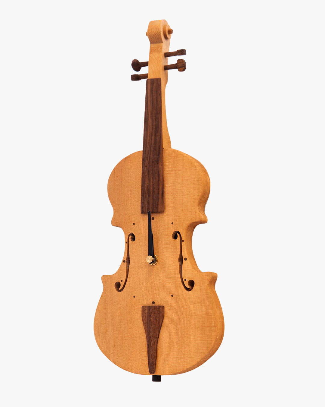 木の時計展 ｜ クラフトkopisu バイオリン時計 L｜10-2