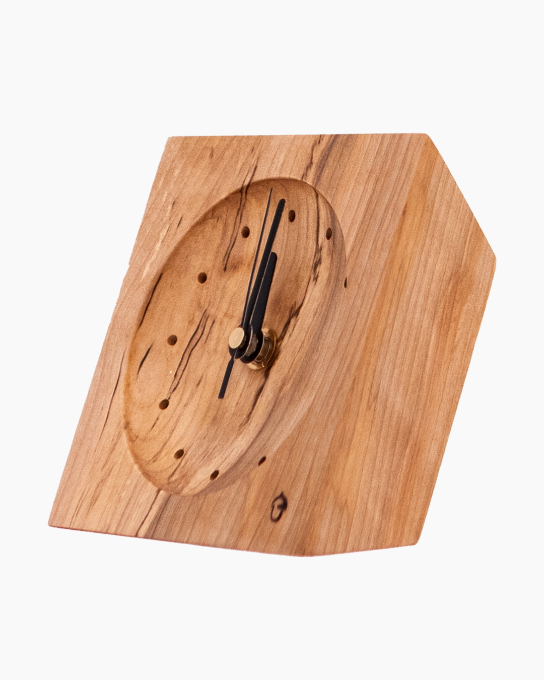木の時計展 ｜ nokutare 木の卓上時計 マカバ NO338 ｜6-10