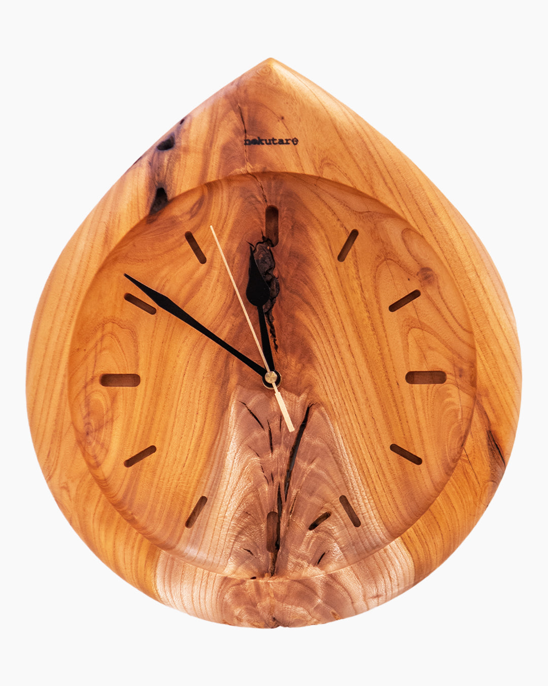 木の時計展 ｜ nokutare SIZUKU：大 ケヤキNO071 ｜6-7