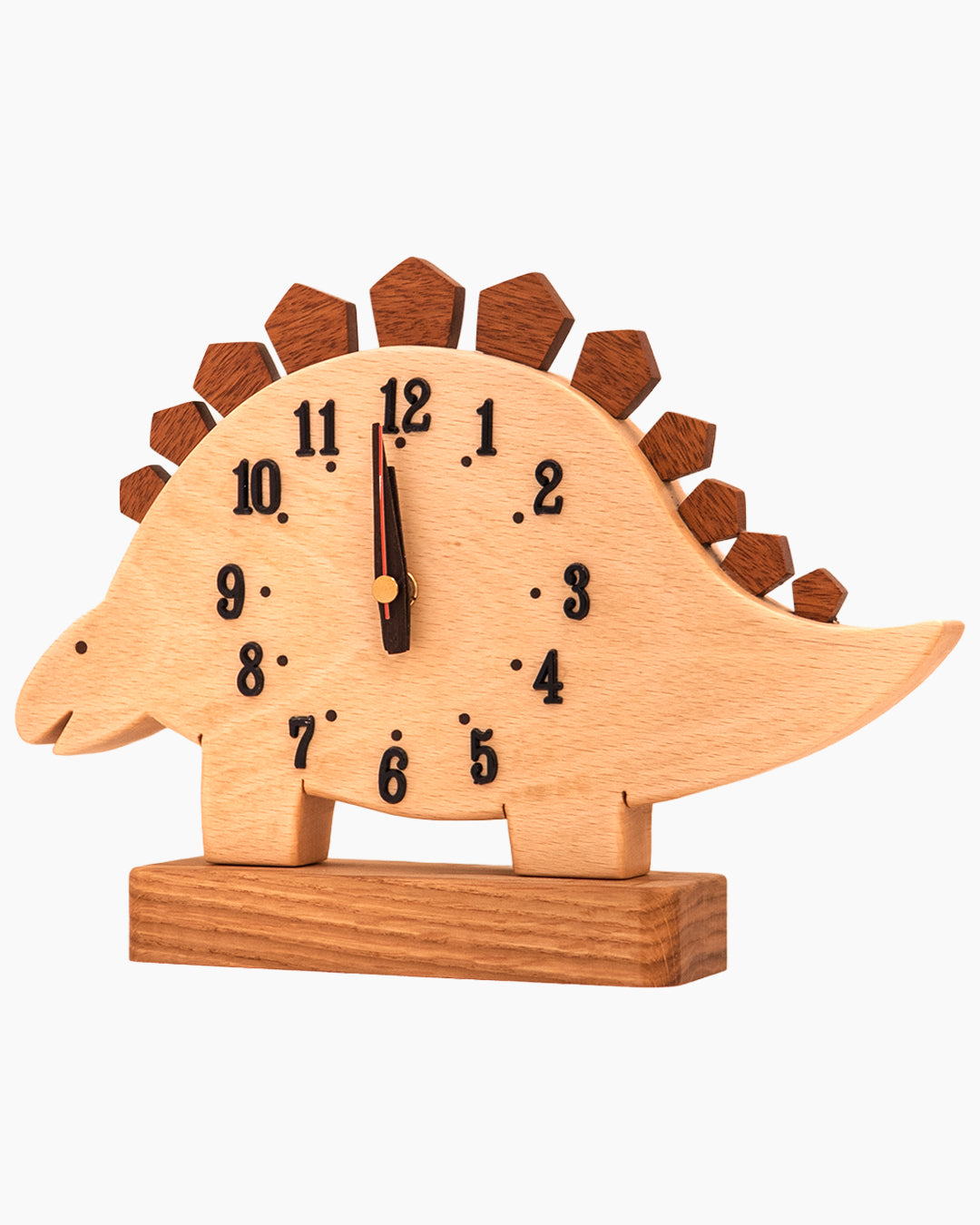 木の時計展 ｜ 工房昇楽 置き＆掛け時計  アンキロサウルス｜8-7
