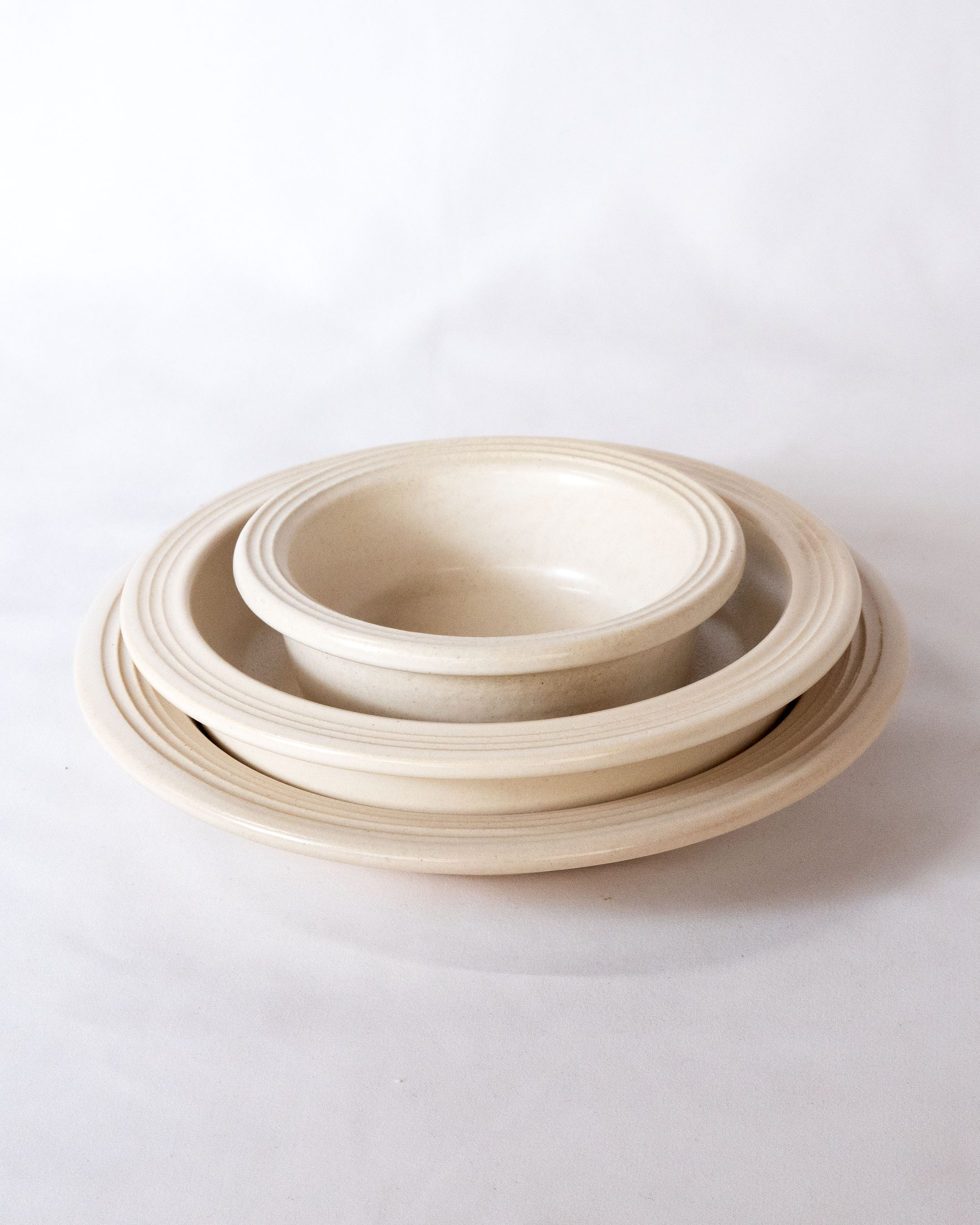 【未使用美品】レイノー★チェック★ディナー皿　4枚 白いブランド食器｜23cm長角皿｜EXQUISITE｜ニッコー公式