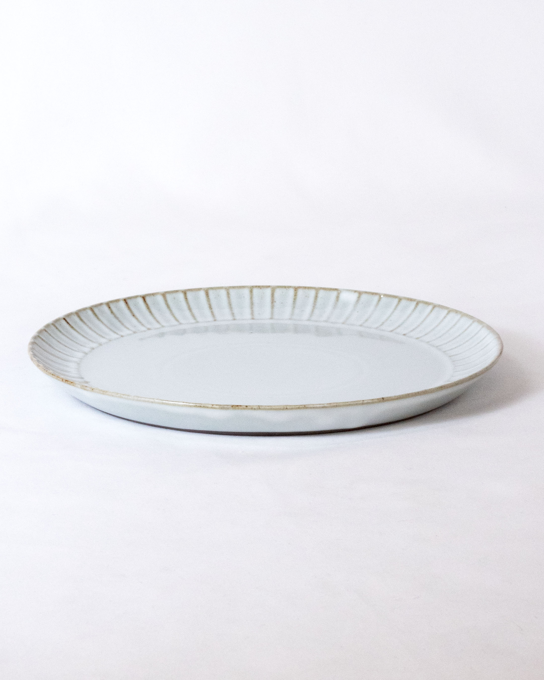 4th-market ｜ プラート 7.5プレート〈グレー〉｜万古焼｜三重｜国産