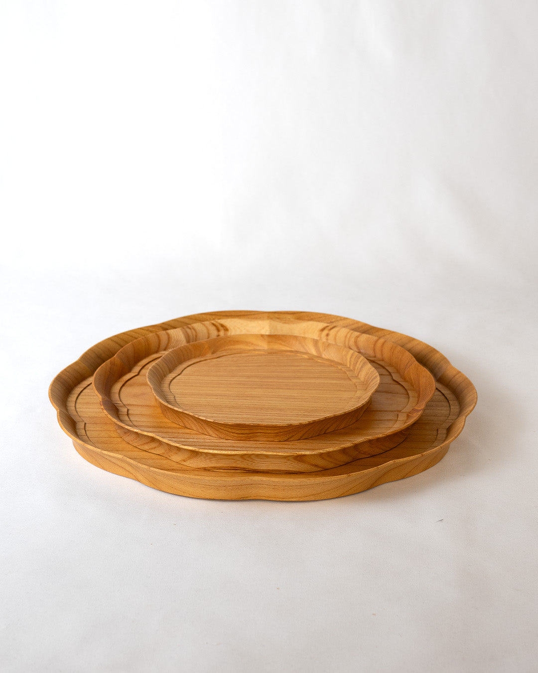 KITO ｜ 輪花盆（りんかぼん）中 ケヤキ