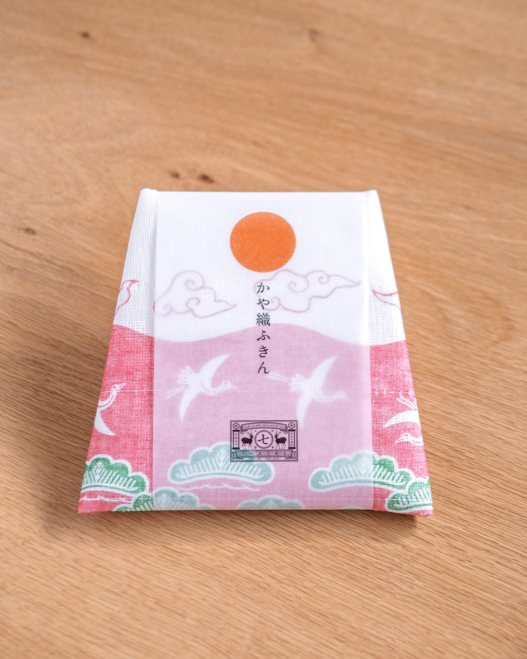 中川政七商店 ｜ お正月のかや織ふきん　鏡餅 / 赤富士