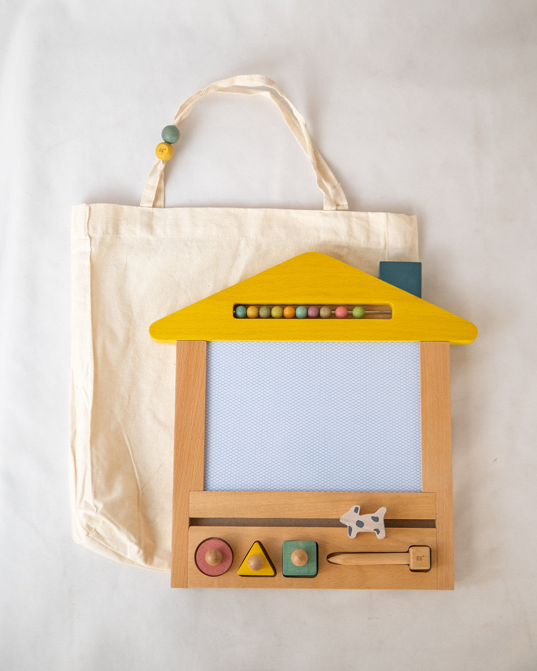 gg* ｜oekaki house dog（オエカキハウス）｜ 木のお絵かきボード｜2歳～