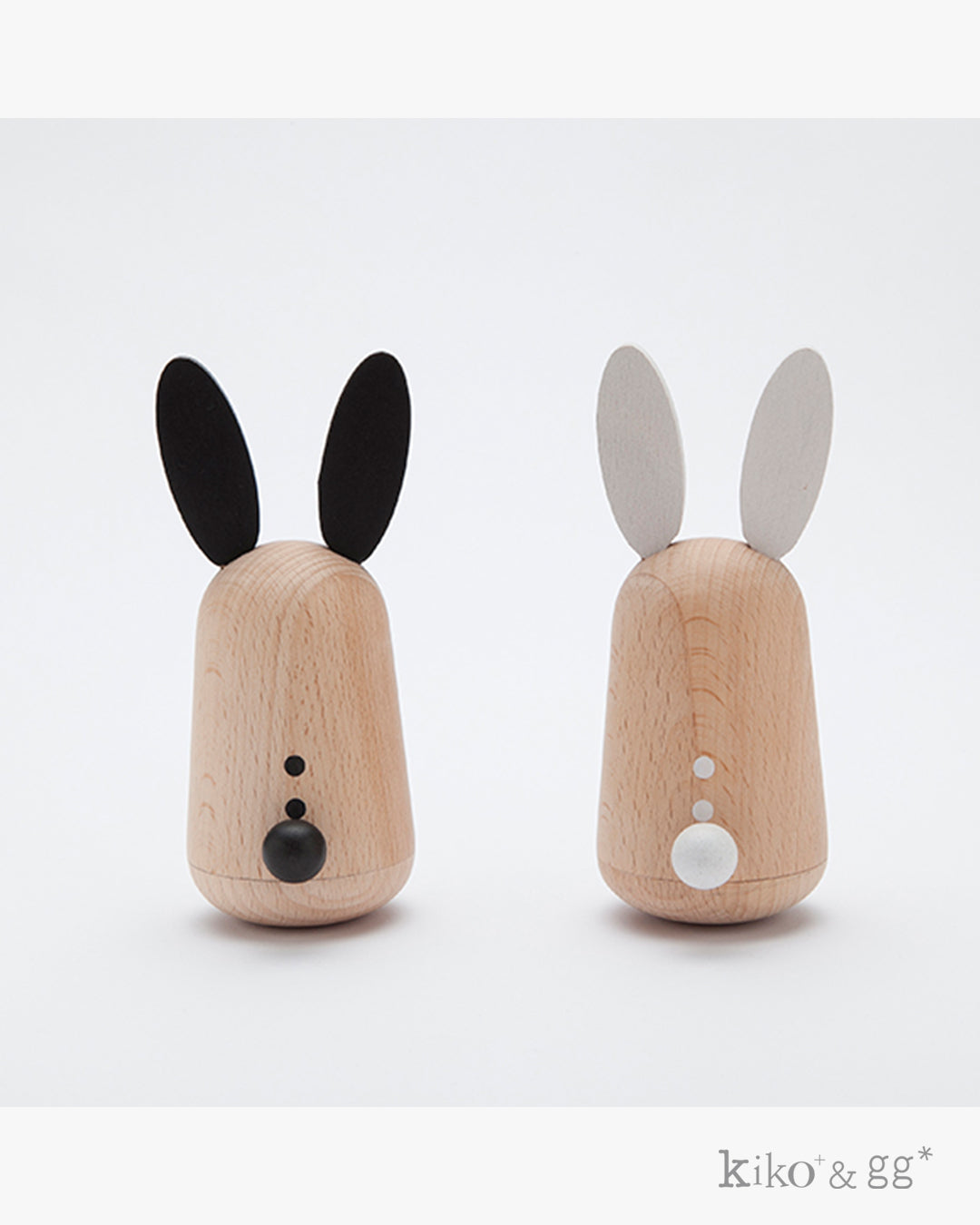 kiko+ ｜usagi（ウサギ）｜ ゆらゆら木製ラトル｜0歳～