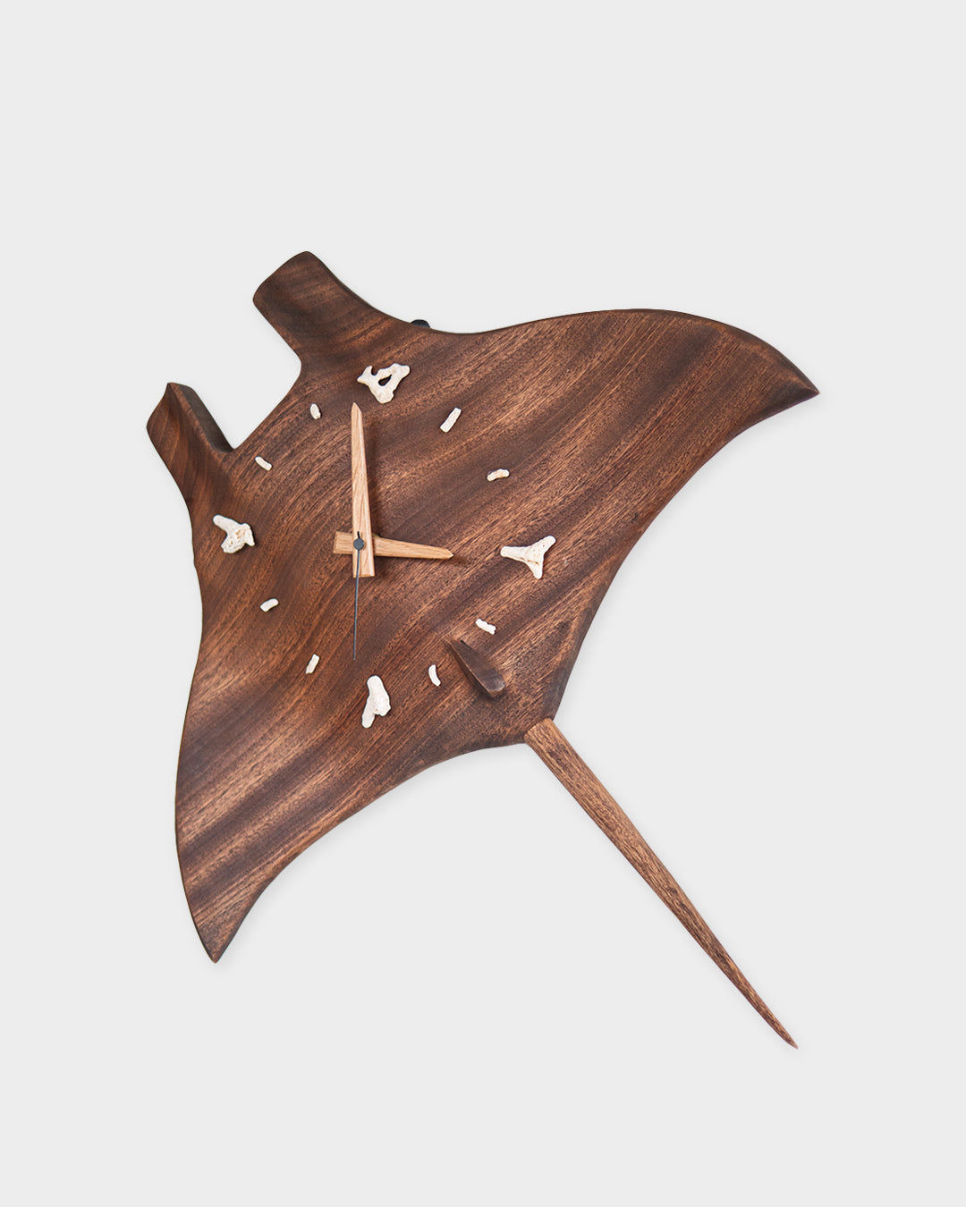 木の時計展 ｜ 工房森の樹 マンタの時計 ｜ ブラウン（小）