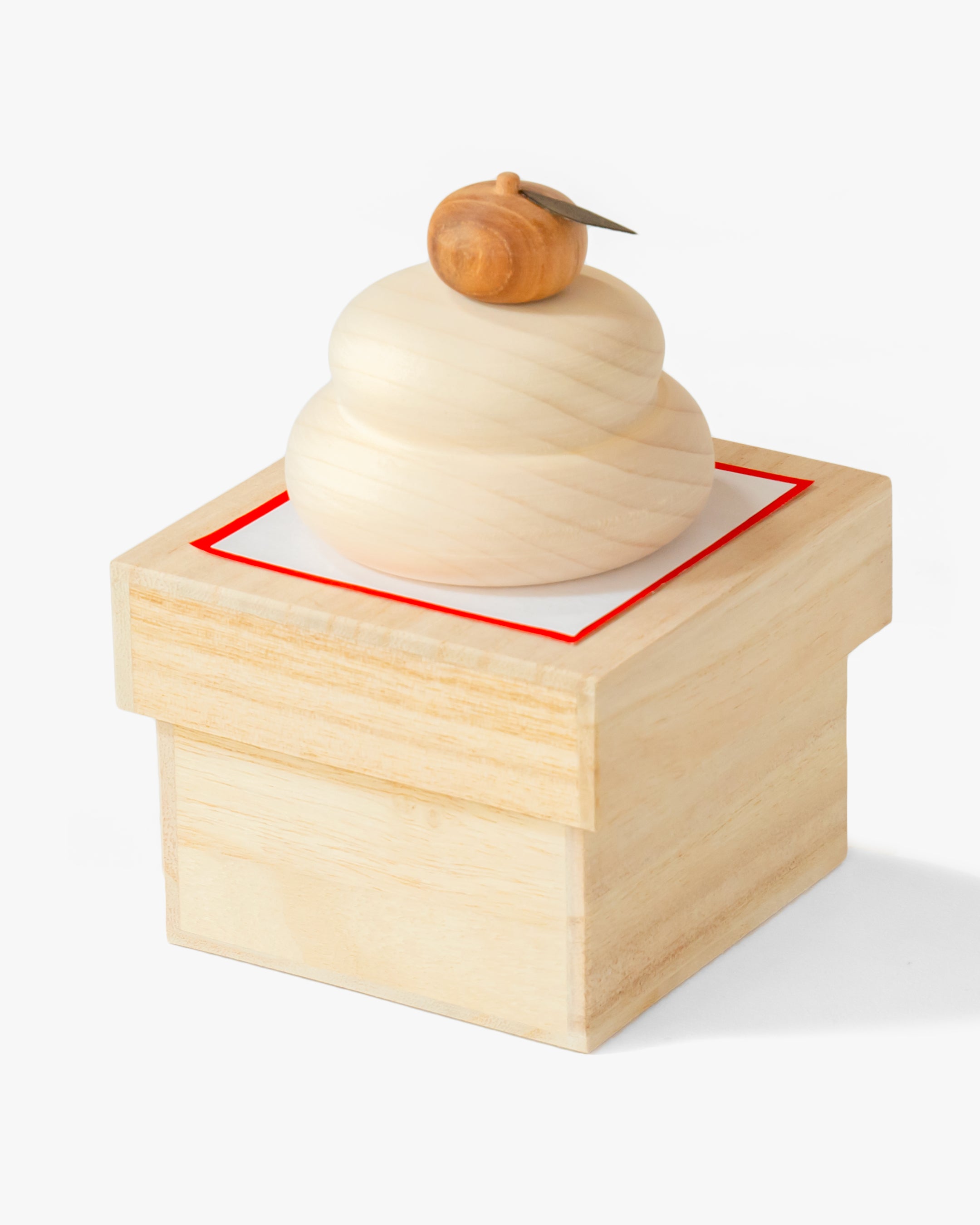 谷口｜木の鏡餅 正月飾り