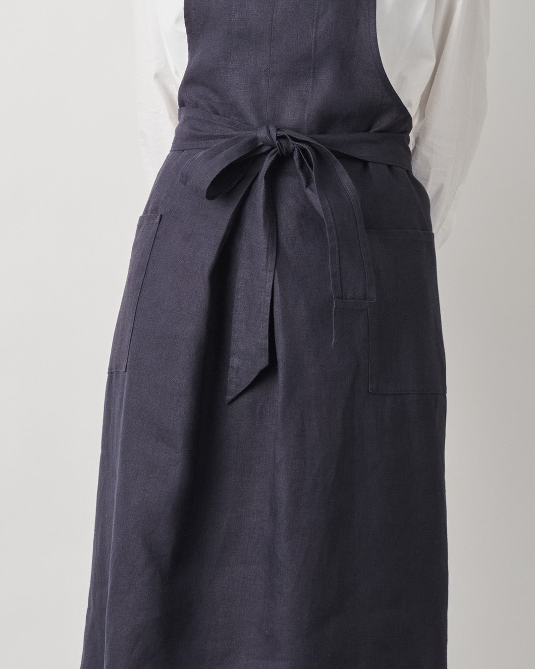 RINTO - FLARE APRON｜リネン100% エプロン｜国産｜WOOF｜tadaima.